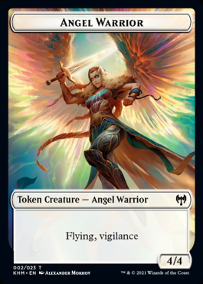 Angel Warrior [Kaldheim Tokens] | Gamer Loot