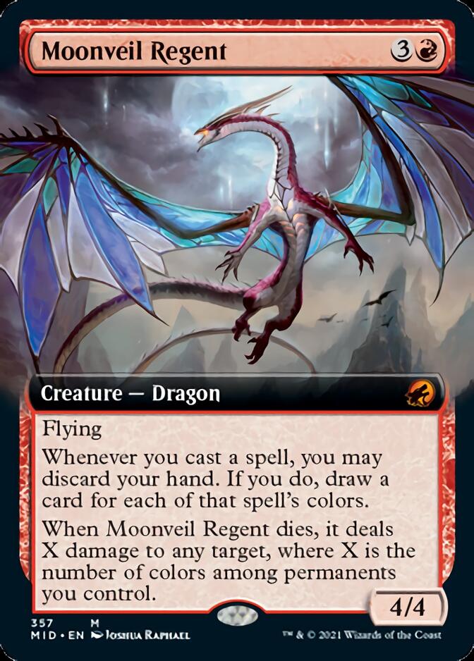 Moonveil Regent (Extended) [Innistrad: Midnight Hunt] | Gamer Loot