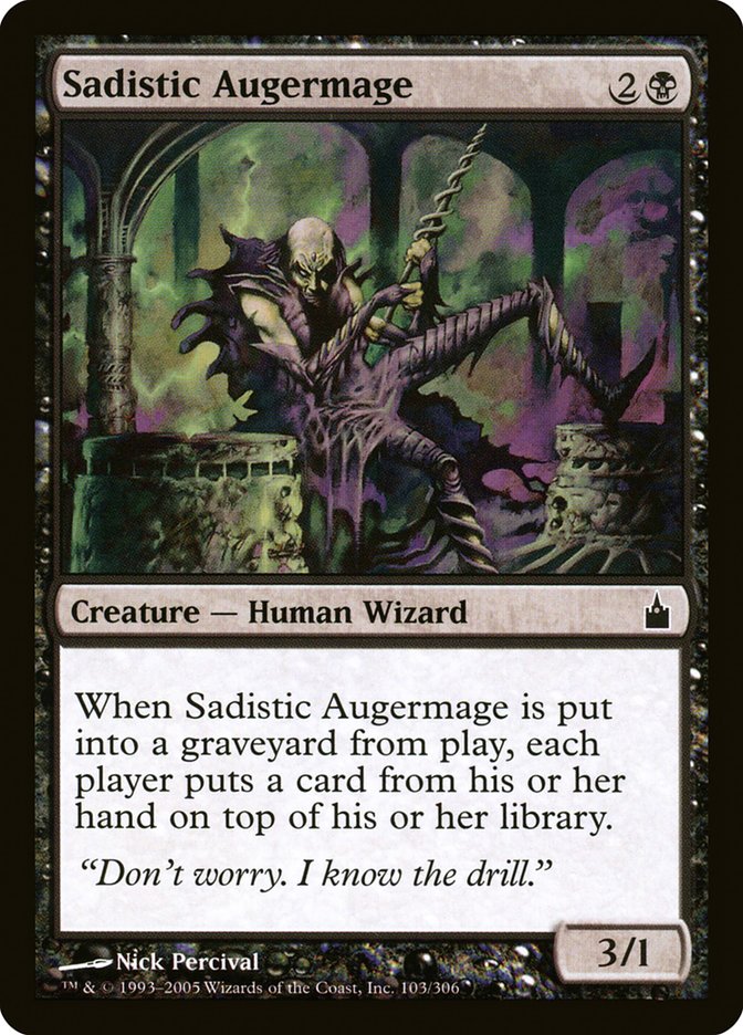 Sadistic Augermage [Ravnica: City of Guilds] | Gamer Loot