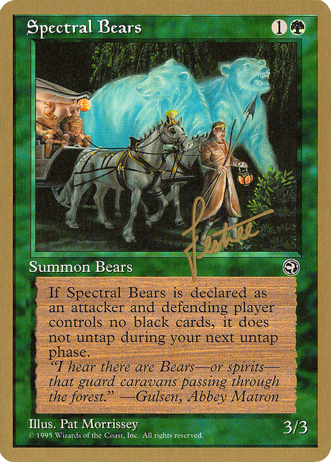 Spectral Bears (Bertrand Lestree) [Pro Tour Collector Set] | Gamer Loot