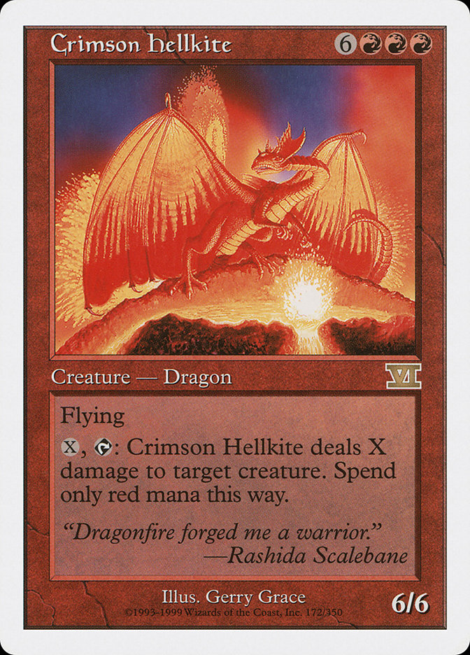 Crimson Hellkite [Classic Sixth Edition] | Gamer Loot