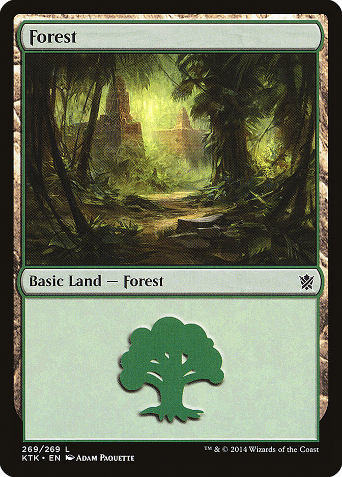 Forest (269) [Khans of Tarkir] | Gamer Loot