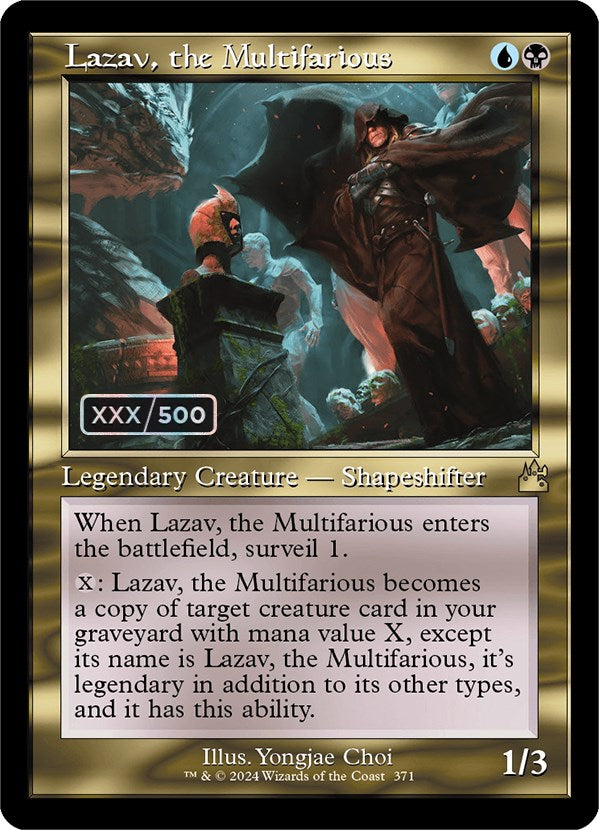 Lazav, the Multifarious (Retro) (Serialized) [Ravnica Remastered] | Gamer Loot