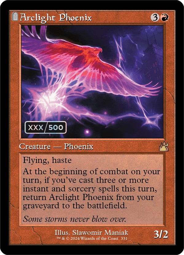 Arclight Phoenix (Retro) (Serialized) [Ravnica Remastered] | Gamer Loot