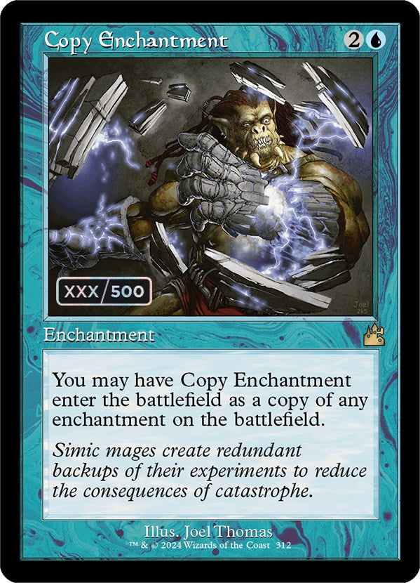 Copy Enchantment (Retro) (Serialized) [Ravnica Remastered] | Gamer Loot