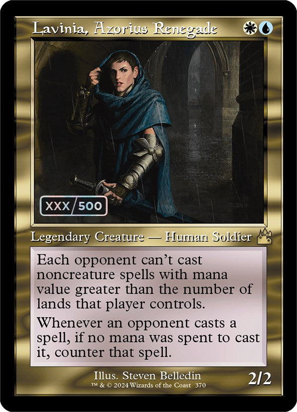 Lavinia, Azorius Renegade (Retro) (Serialized) [Ravnica Remastered] | Gamer Loot