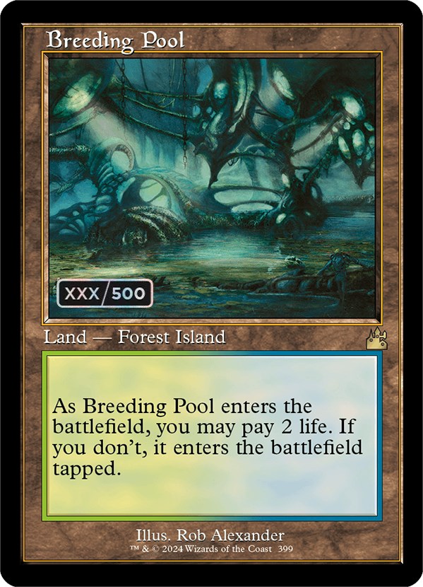 Breeding Pool (Retro) (Serialized) [Ravnica Remastered] | Gamer Loot