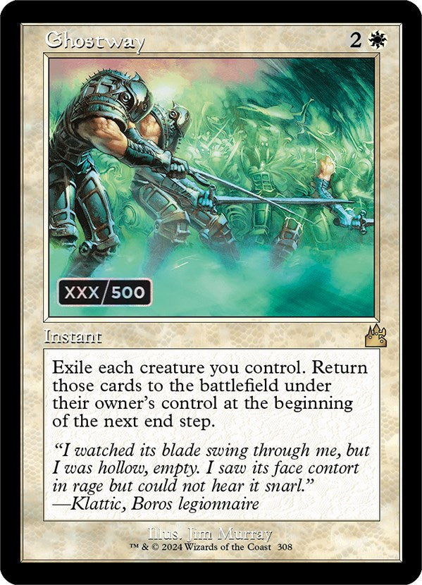 Ghostway (Retro) (Serialized) [Ravnica Remastered] | Gamer Loot