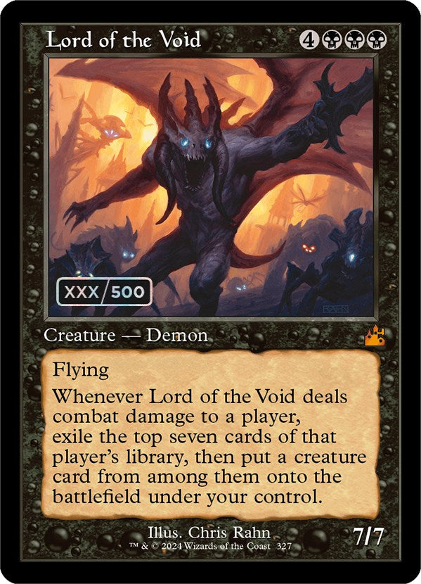 Lord of the Void (Retro) (Serialized) [Ravnica Remastered] | Gamer Loot