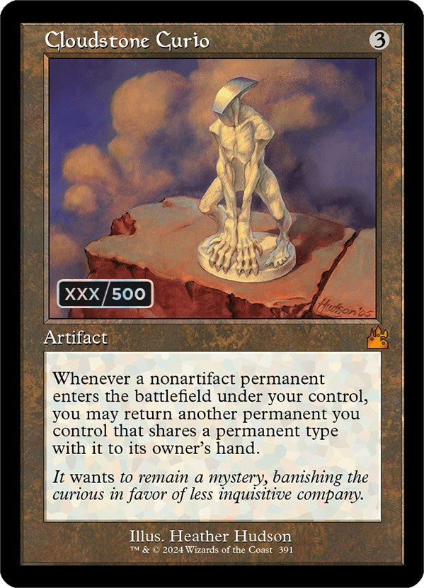 Cloudstone Curio (Retro) (Serialized) [Ravnica Remastered] | Gamer Loot