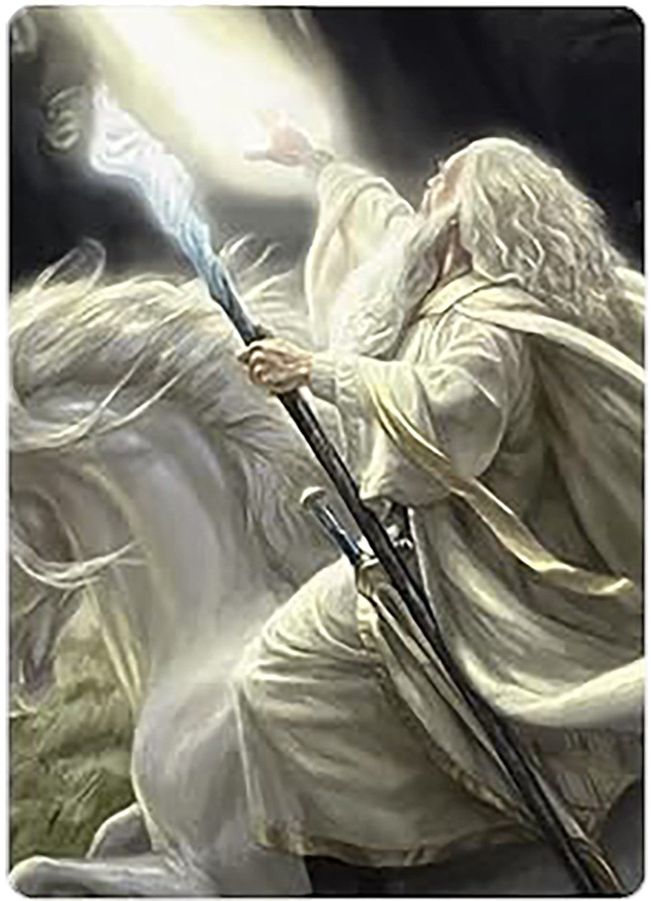 Gandalf of the Secret Fire Art Card [The Lord of the Rings: Tales of Middle-earth Art Series] | Gamer Loot