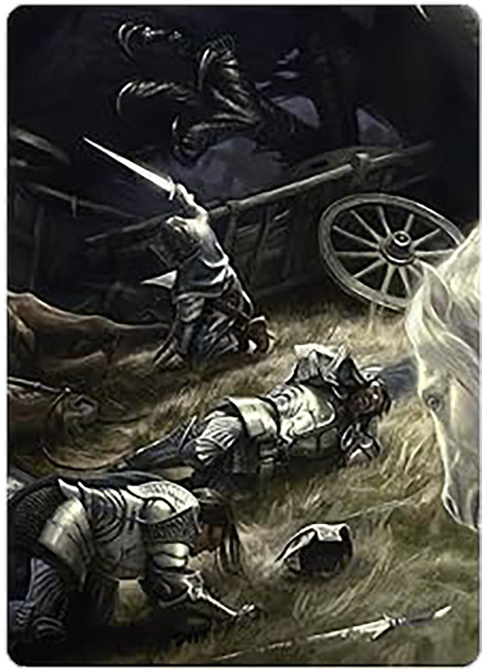 Courageous Resolve Art Card [The Lord of the Rings: Tales of Middle-earth Art Series] | Gamer Loot