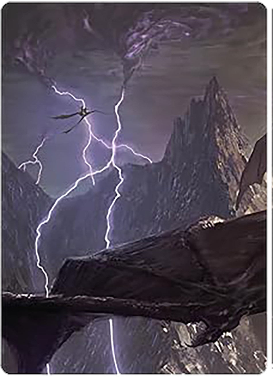 Call Forth the Tempest Art Card [The Lord of the Rings: Tales of Middle-earth Art Series] | Gamer Loot