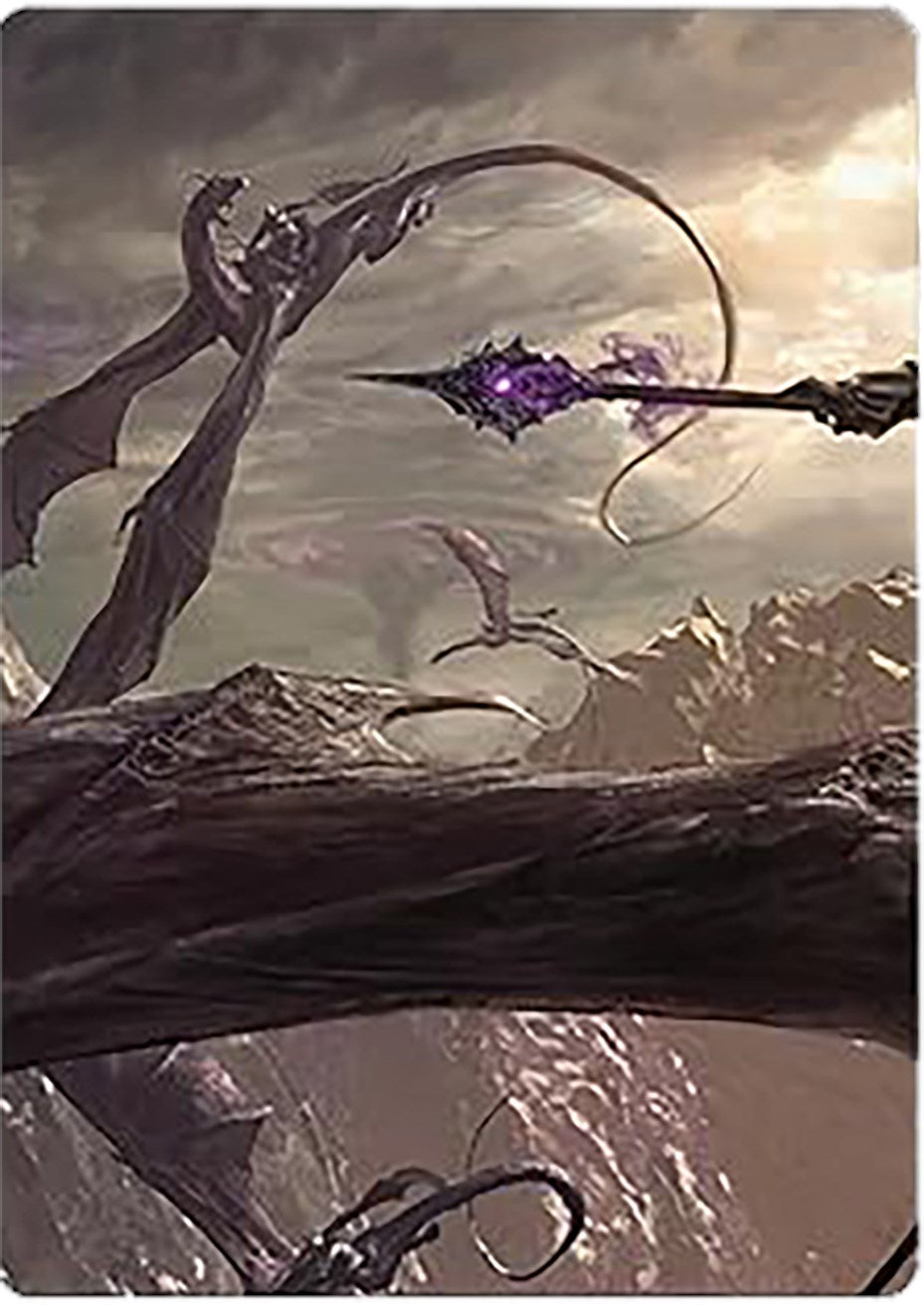 Nazgul Battle-Mace Art Card [The Lord of the Rings: Tales of Middle-earth Art Series] | Gamer Loot