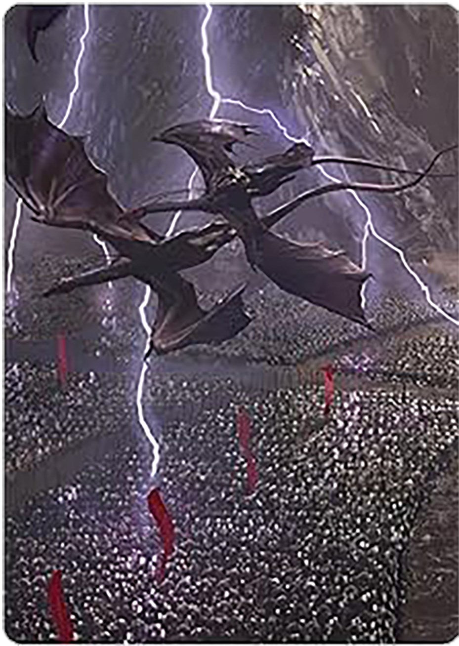 Mordor on the March Art Card [The Lord of the Rings: Tales of Middle-earth Art Series] | Gamer Loot