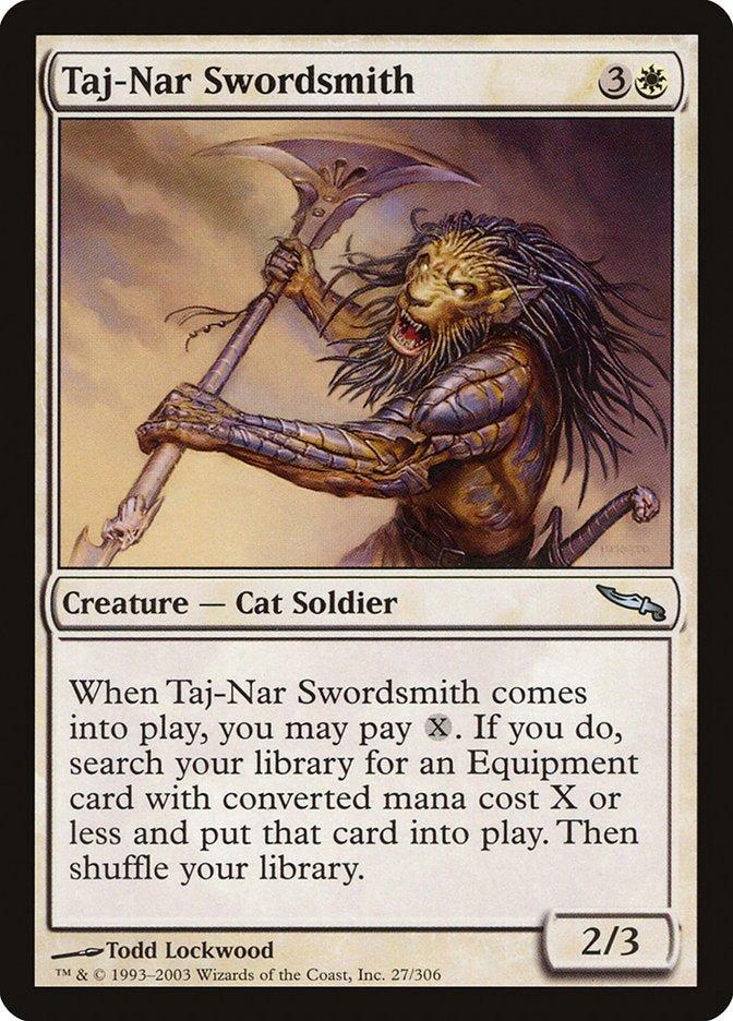 Taj-Nar Swordsmith [Mirrodin] | Gamer Loot