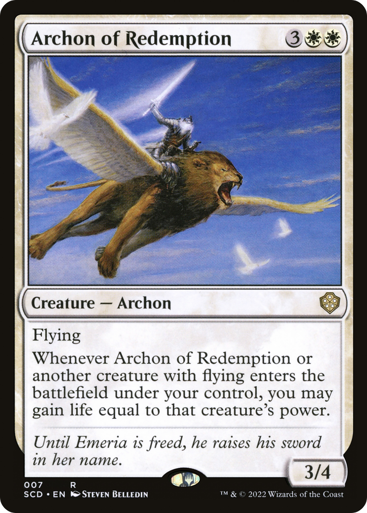 Archon of Redemption [Starter Commander Decks] | Gamer Loot