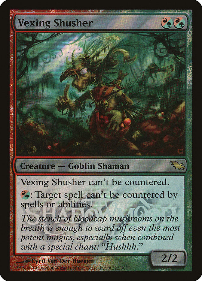 Vexing Shusher (Launch) [Shadowmoor Promos] | Gamer Loot