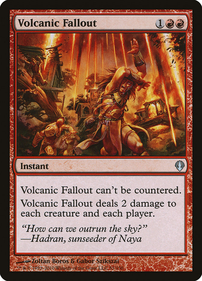 Volcanic Fallout [Archenemy] | Gamer Loot