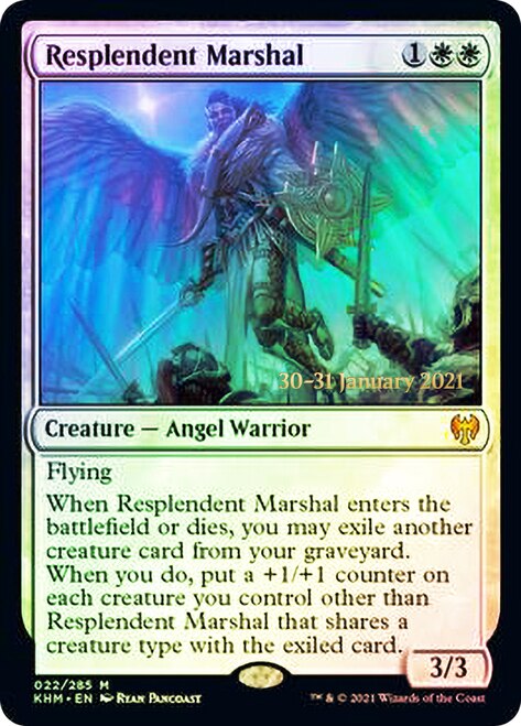 Resplendent Marshal [Kaldheim Prerelease Promos] | Gamer Loot