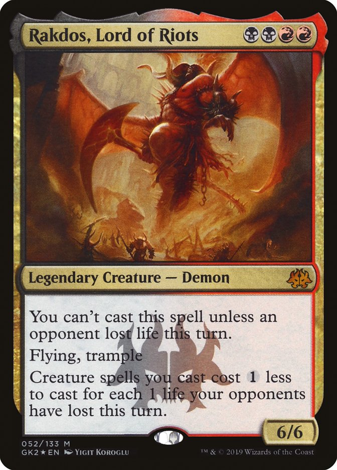 Rakdos, Lord of Riots [Ravnica Allegiance Guild Kit] | Gamer Loot