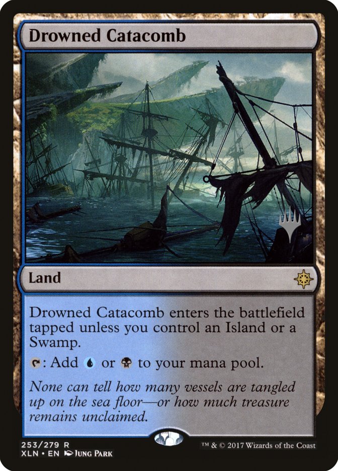 Drowned Catacomb (Promo Pack) [Ixalan Promos] | Gamer Loot