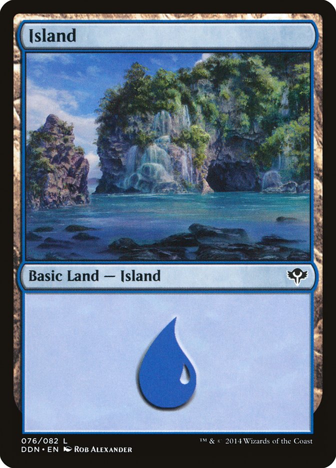 Island (76) [Duel Decks: Speed vs. Cunning] | Gamer Loot