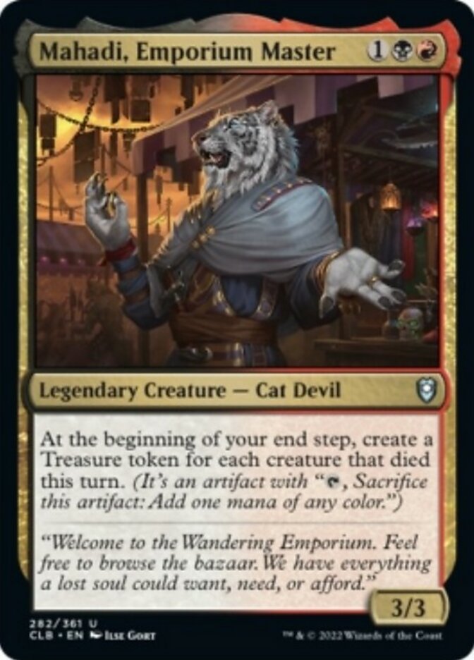 Mahadi, Emporium Master [Commander Legends: Battle for Baldur's Gate] | Gamer Loot