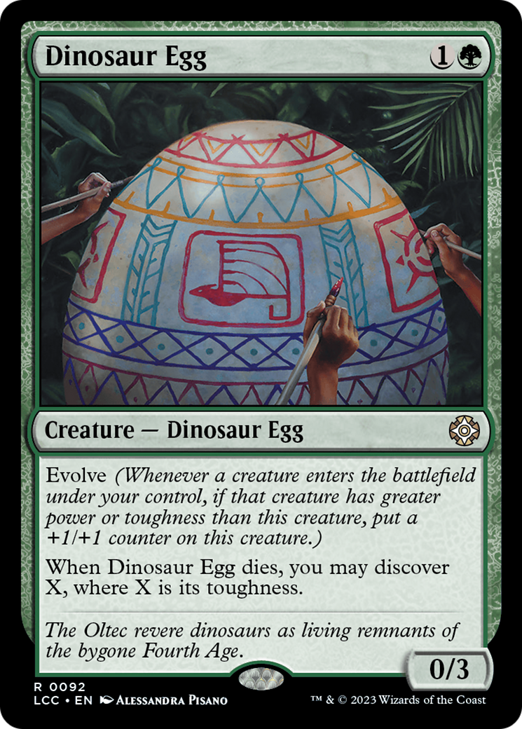 Dinosaur Egg [The Lost Caverns of Ixalan Commander] | Gamer Loot