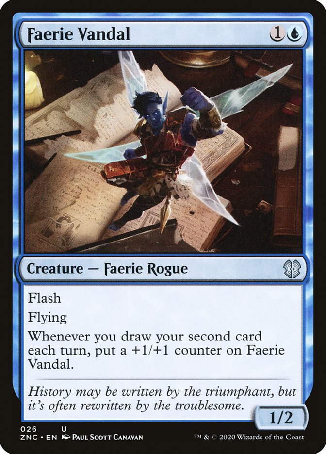 Faerie Vandal [Zendikar Rising Commander] | Gamer Loot