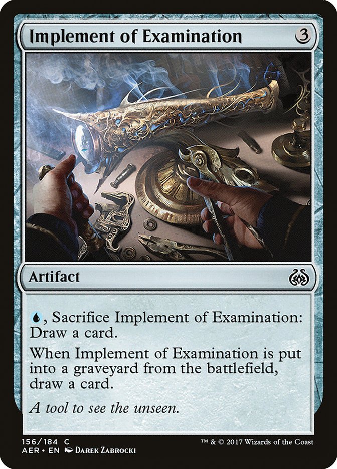 Implement of Examination [Aether Revolt] | Gamer Loot