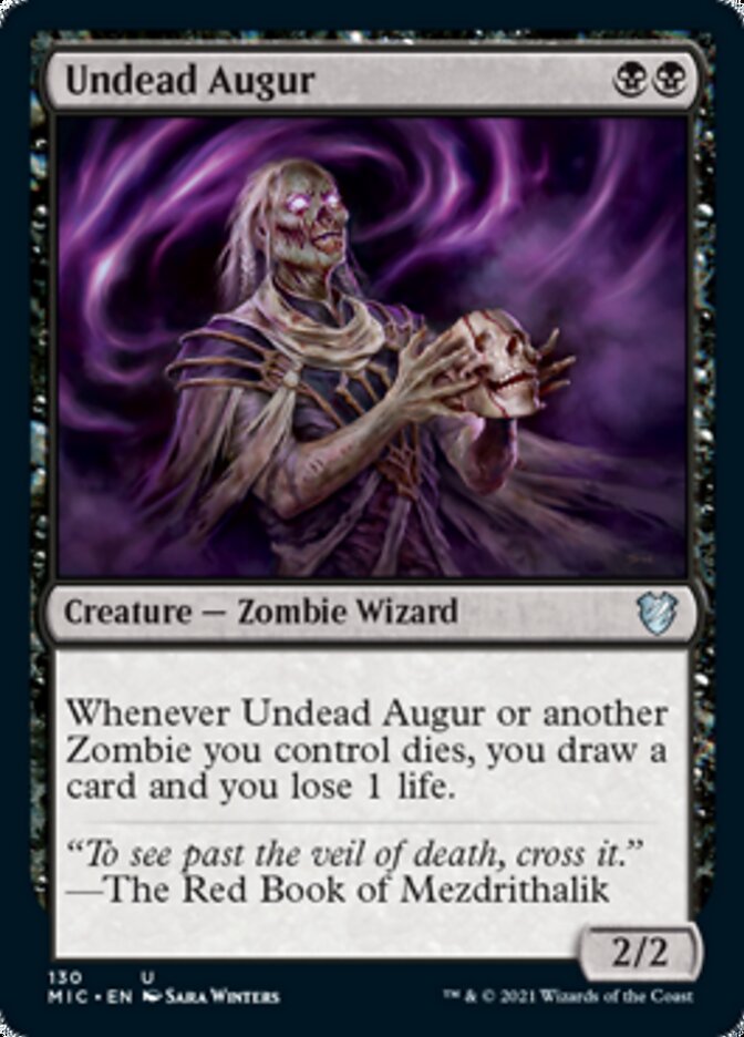 Undead Augur [Innistrad: Midnight Hunt Commander] | Gamer Loot