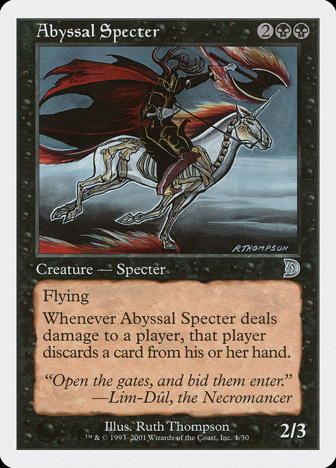 Abyssal Specter [Deckmasters] | Gamer Loot