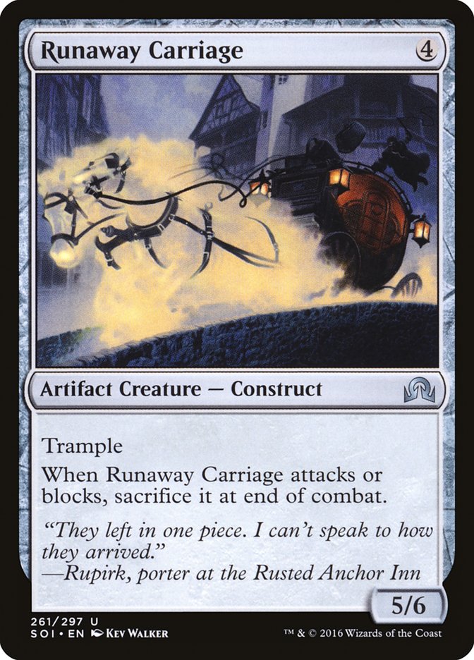 Runaway Carriage [Shadows over Innistrad] | Gamer Loot