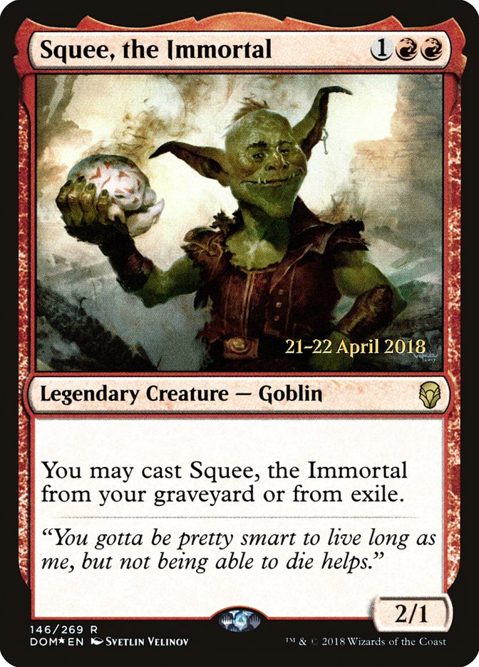 Squee, the Immortal  [Dominaria Prerelease Promos] | Gamer Loot