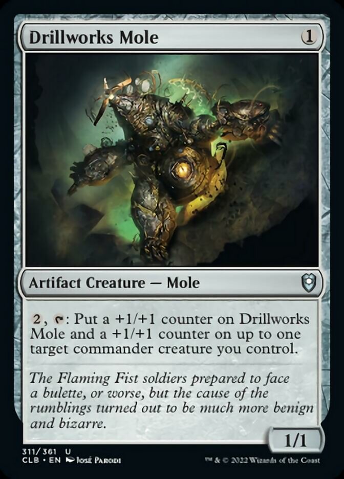 Drillworks Mole [Commander Legends: Battle for Baldur's Gate] | Gamer Loot