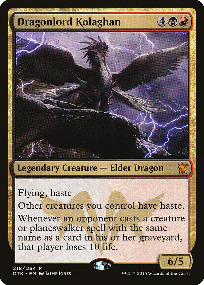 Dragonlord Kolaghan [Dragons of Tarkir] | Gamer Loot