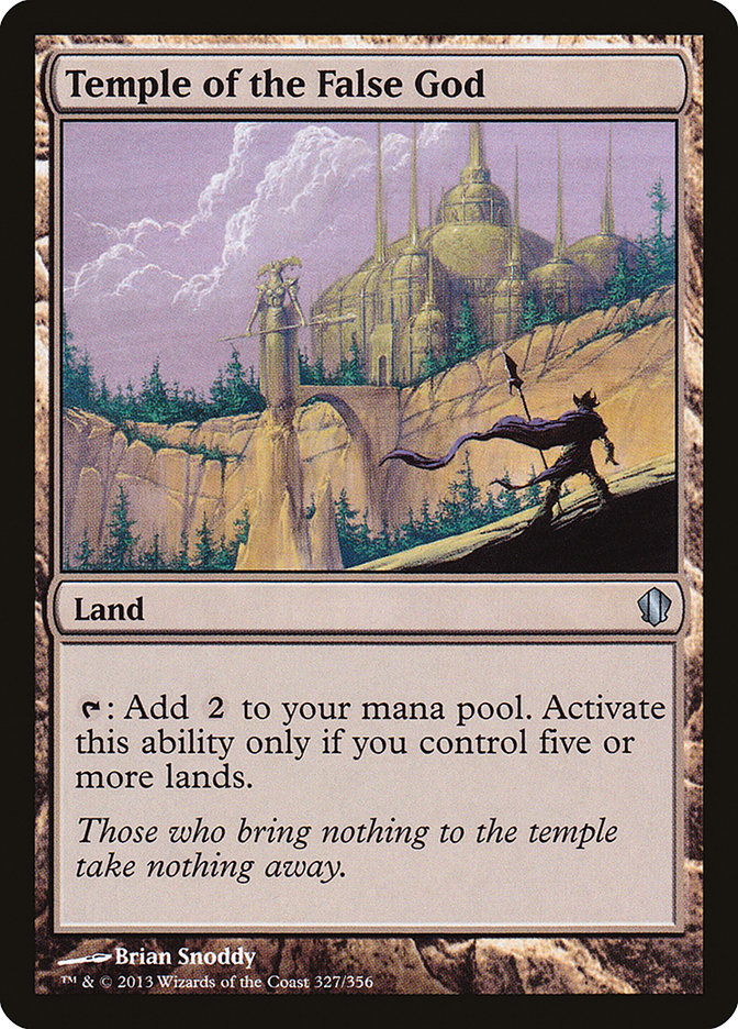 Temple of the False God [Commander 2013] | Gamer Loot