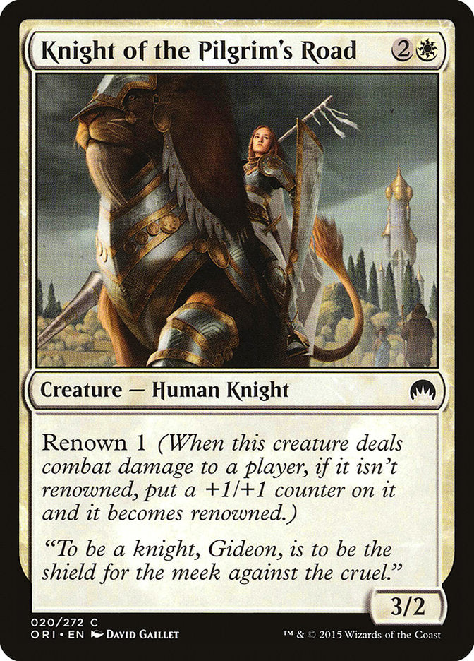 Knight of the Pilgrim's Road [Magic Origins] | Gamer Loot