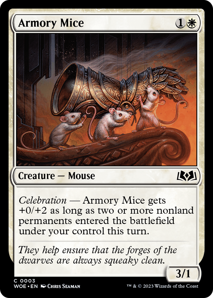 Armory Mice [Wilds of Eldraine] | Gamer Loot