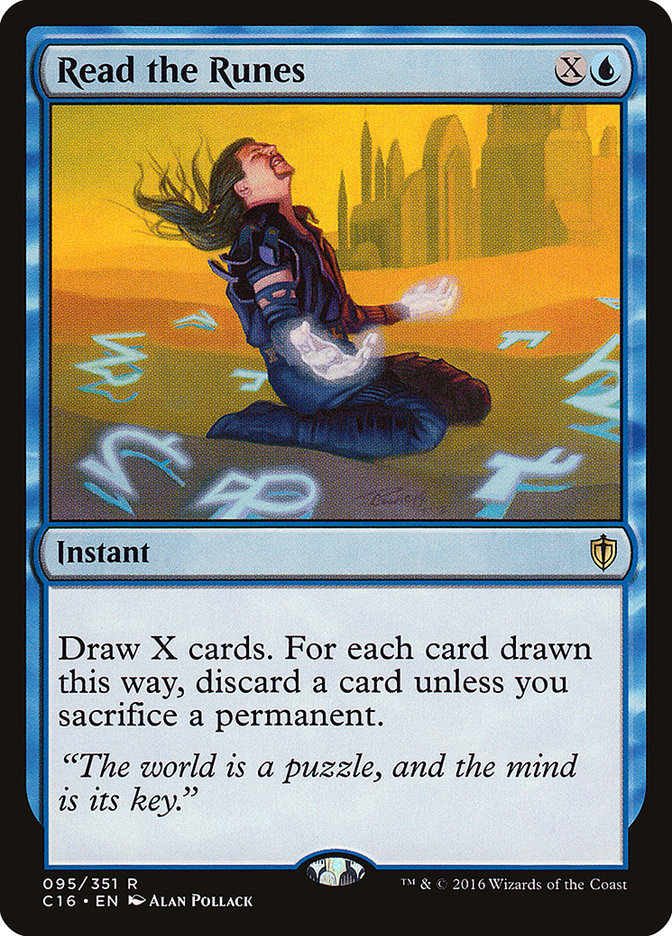 Read the Runes [Commander 2016] | Gamer Loot