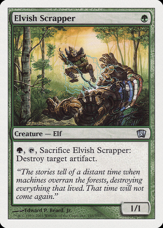 Elvish Scrapper [Eighth Edition] | Gamer Loot