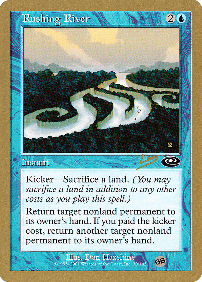 Rushing River (Raphael Levy) (SB) [World Championship Decks 2002] | Gamer Loot