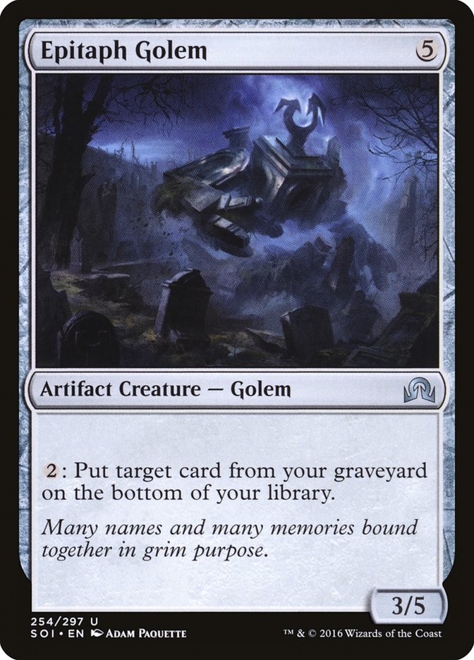 Epitaph Golem [Shadows over Innistrad] | Gamer Loot