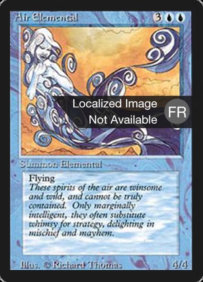 Air Elemental [Foreign Black Border] | Gamer Loot