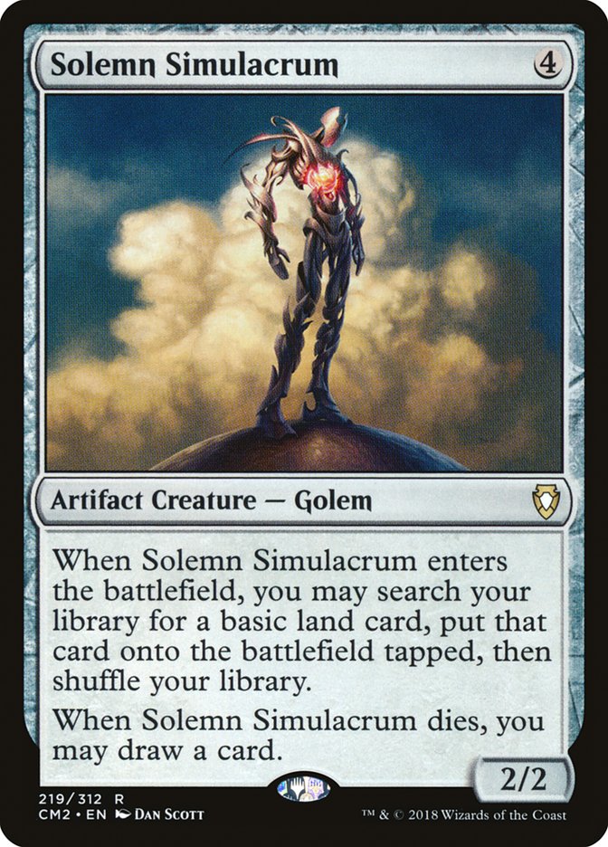 Solemn Simulacrum (219/312) [Commander Anthology Volume II] | Gamer Loot