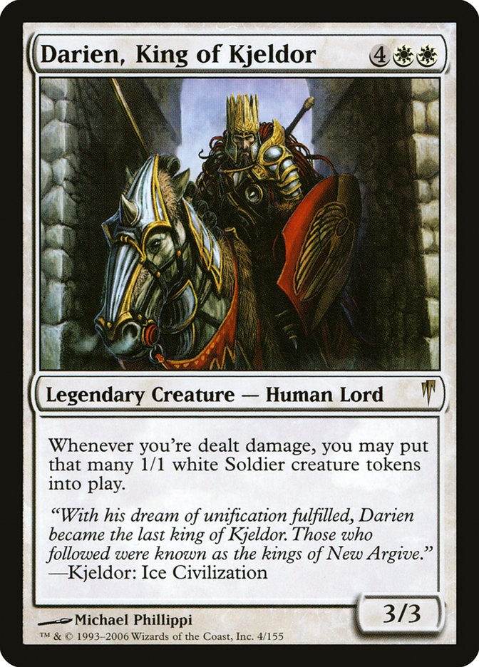 Darien, King of Kjeldor [Coldsnap] | Gamer Loot