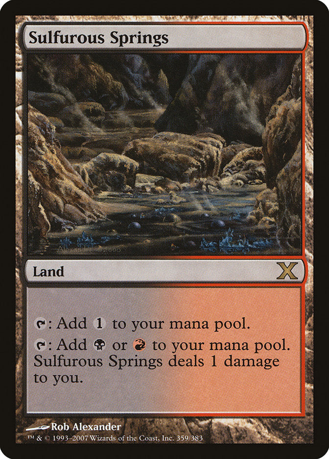 Sulfurous Springs [Tenth Edition] | Gamer Loot