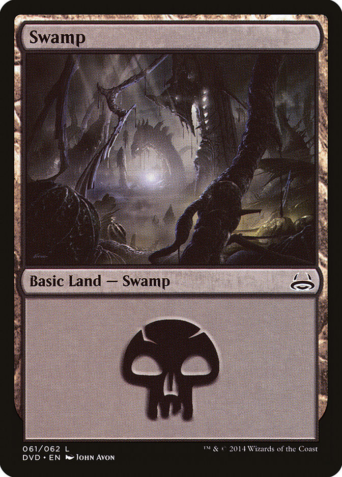 Swamp (61) (Divine vs. Demonic) [Duel Decks Anthology] | Gamer Loot