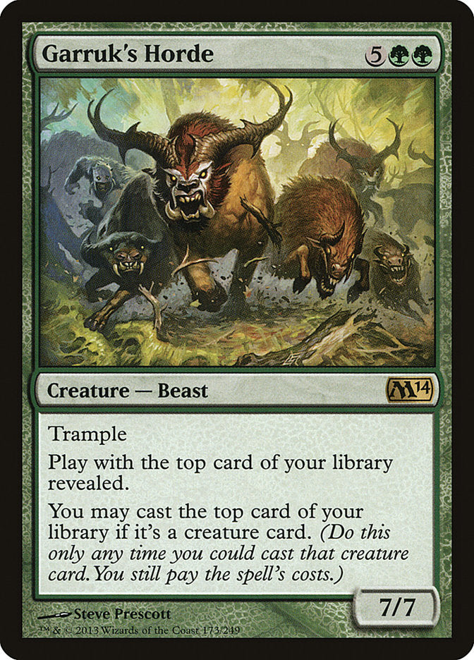Garruk's Horde [Magic 2014] | Gamer Loot